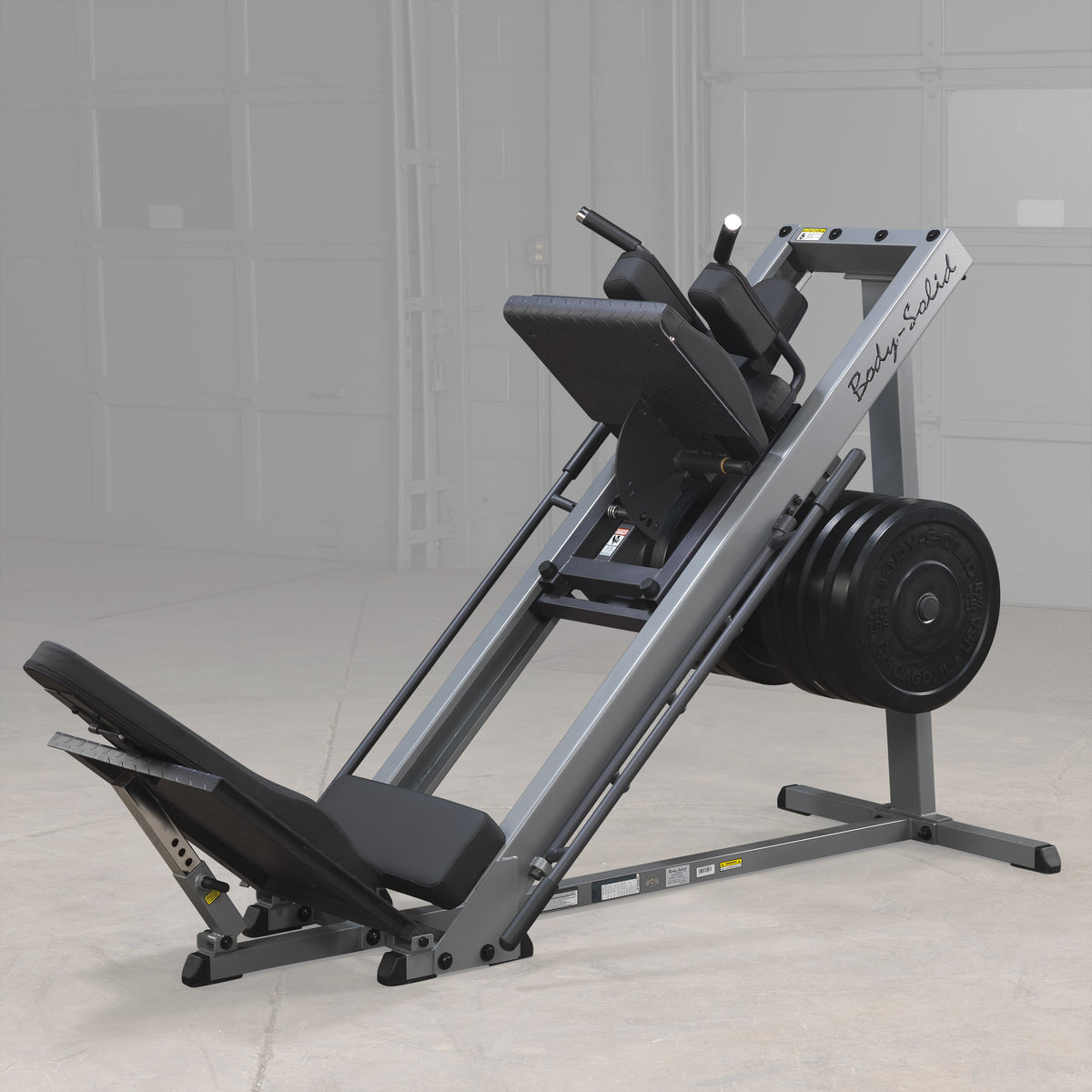 Shop Press Hack Body-Solid Commercial Leg Press Hack Squat for Sale | Best Leg Exercise ...