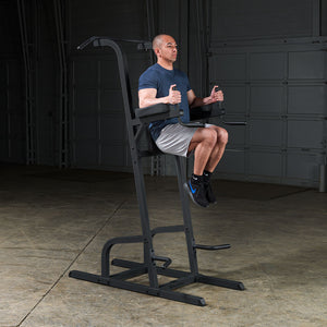 Body-Solid Vertical Knee Raise, Dip & Pull-Up Station