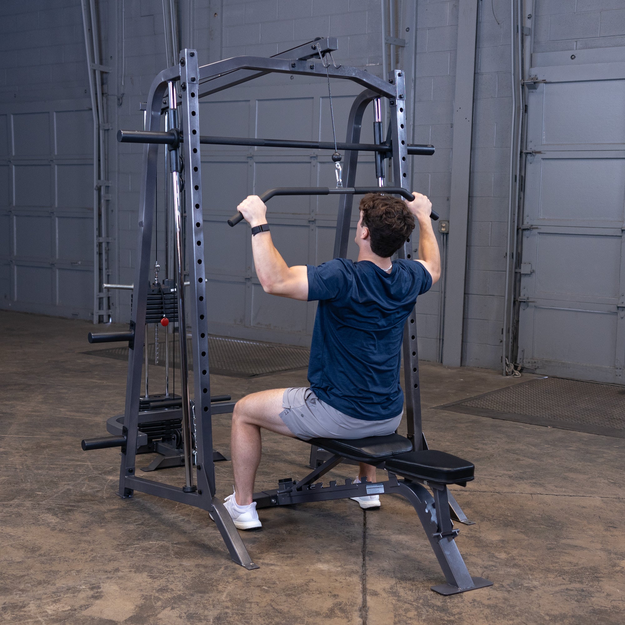 Powerline Machine Lat Attachment – Powerline Smith Machine PRO | Best Fitness - Best ...