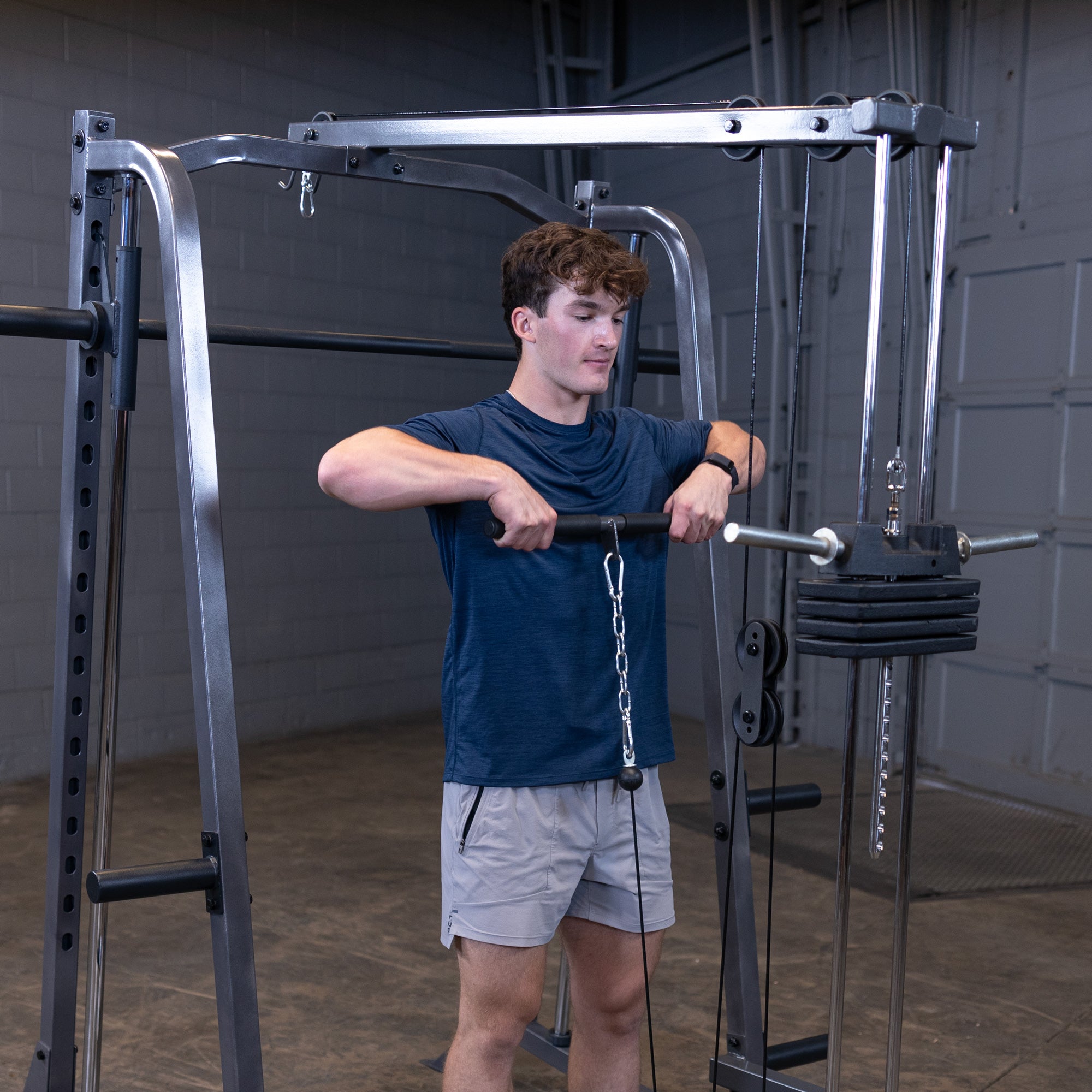 Powerline Machine Lat Attachment – Powerline Smith Machine PRO | Best Fitness - Best ...