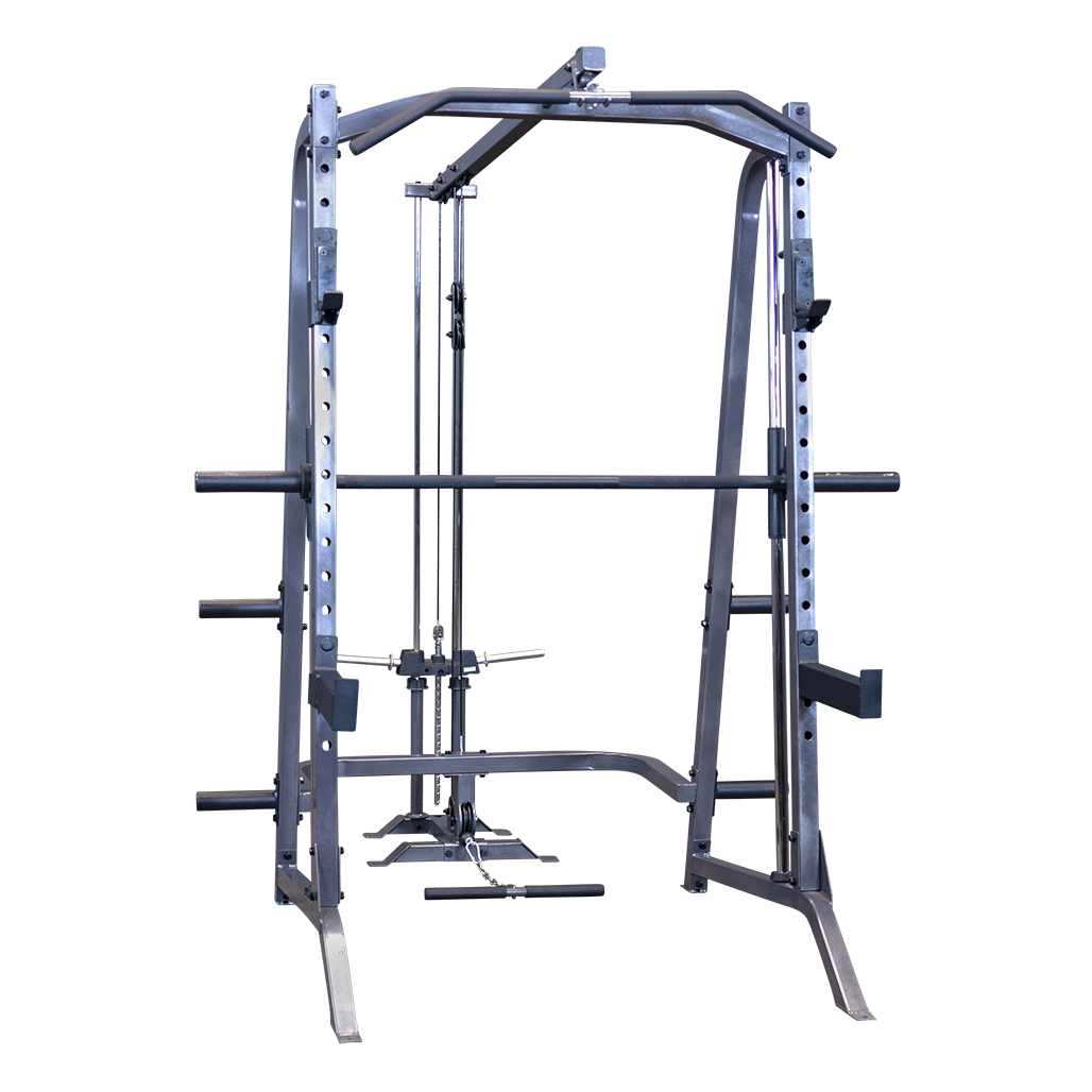 Powerline PLT200 Lat Attachment for the Powerline Smith Machine PRO on a white background