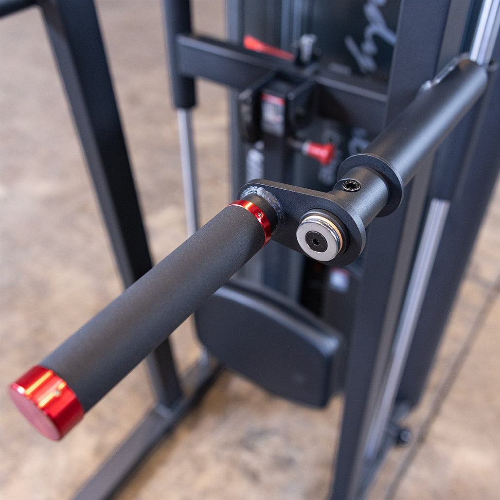 Body-Solid S2ACDX Series 2 — assisted pull-up in use