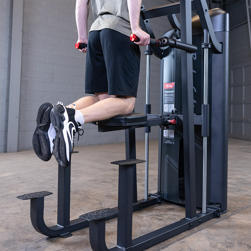 Body-Solid S2ACDX Series 2 — solid-steel guide rods and commercial frame
