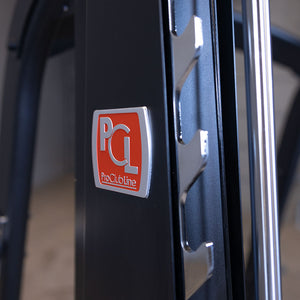 Body-Solid SCB1000B Counterbalanced Smith Machine — Pro ClubLine badge and lockout positions