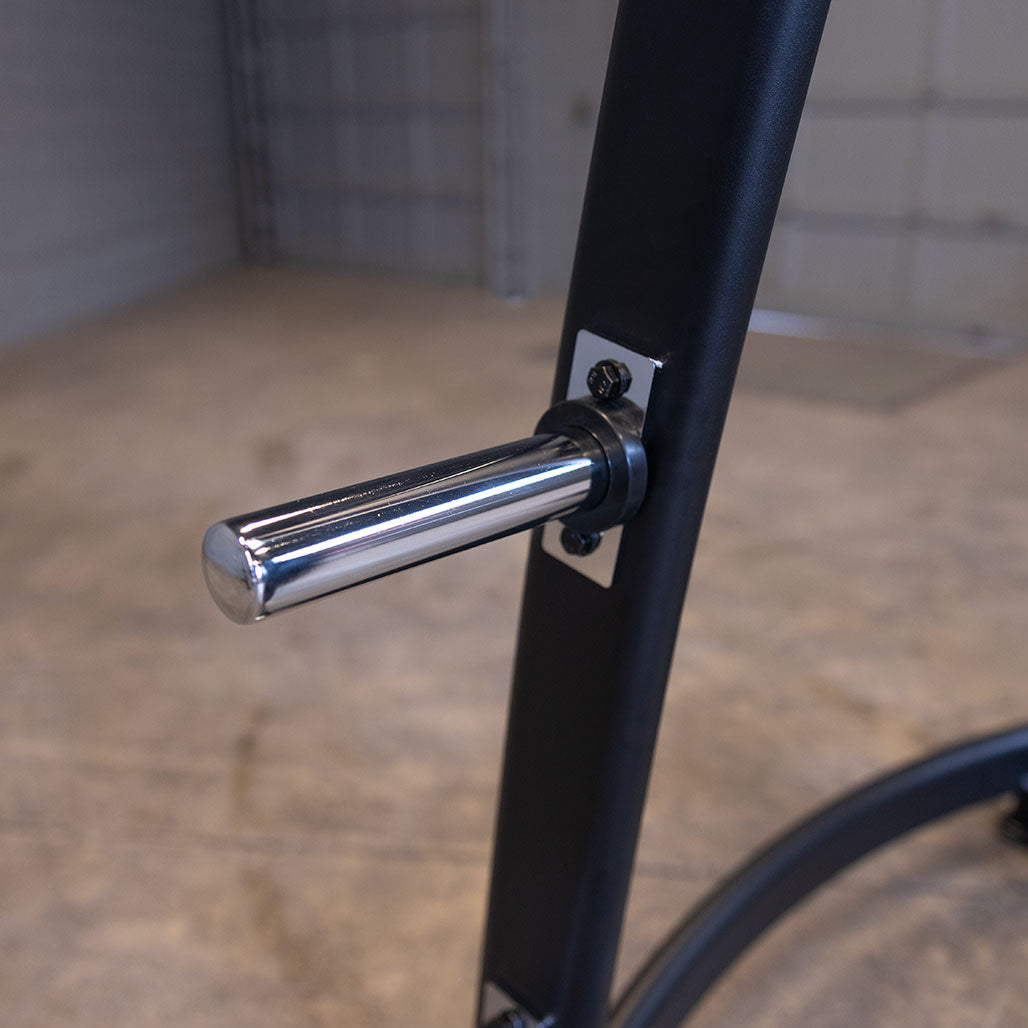 Body-Solid SCB1000B Counterbalanced Smith Machine — Olympic plate storage post