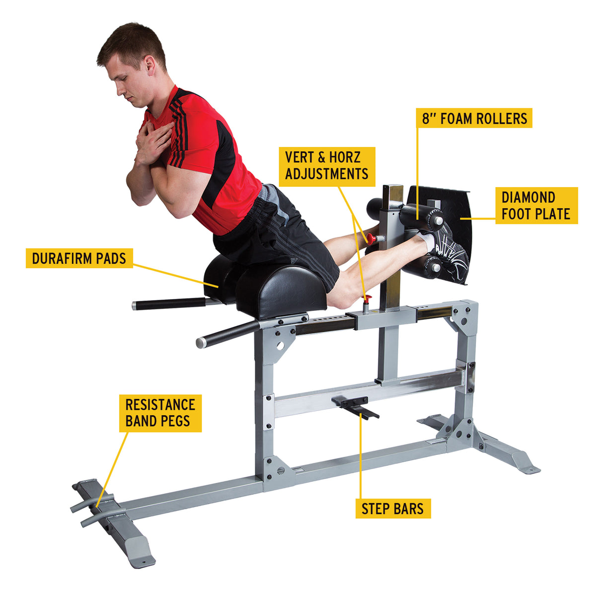 Body-Solid Glute &amp; Ham Machine