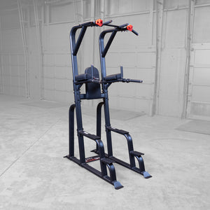 Body-Solid SVKR1000B Pro ClubLine Vertical Knee Raise, front three-quarter view