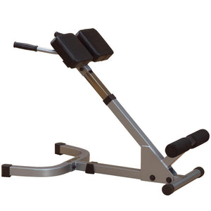Powerline PHYP200X 45 degree back hyperextension on a white background