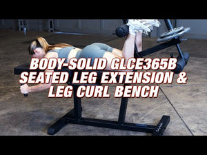 Body-Solid Leg Extension & Curl Machine (Black Finish)