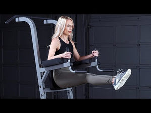 Body-Solid Vertical Knee Raise, Dip & Pull-Up Station
