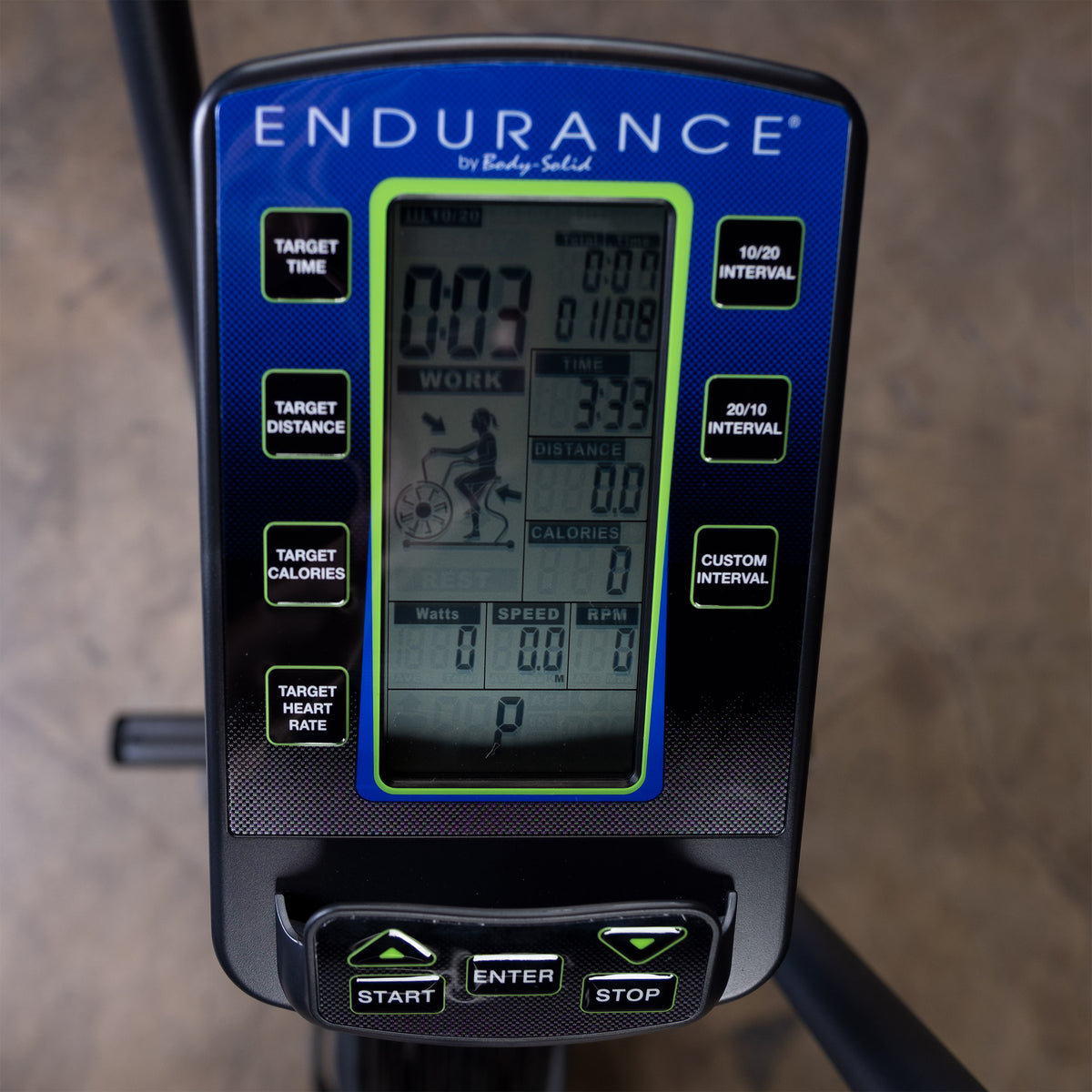Endurance by Body-Solid Fan Bike BLACK.