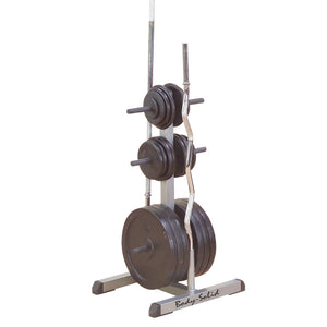 Body-Solid Standard Weight Plate Tree & Barbell Holder