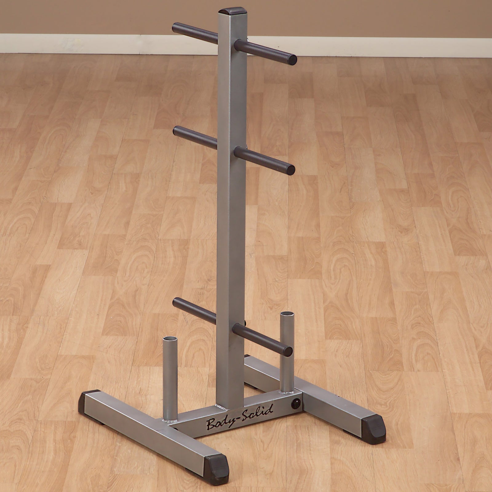 Body-Solid GSWT Standard weight plate tree and bar holder