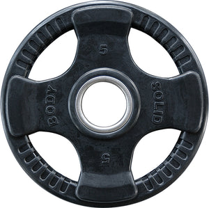 Body-Solid Rubber Grip Olympic Weight Plate PACKAGE (112.5 Kg)
