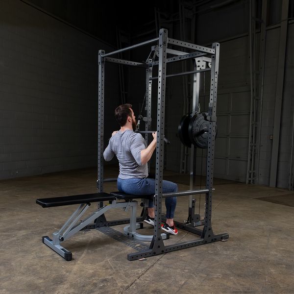 Ppr1000x Rack Lat Attachment – Powerline Full Cage Rack | Best Fitness - Best Fitness ...