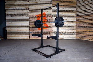 Rugged Series Half Rack (w Jcups/Spotter Arms).