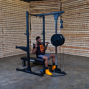 Lat Attachment for Y120 Rugged Series Half Rack (Rack Not Included).