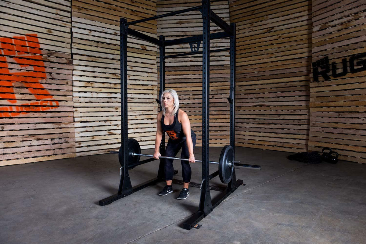 Rugged Series Full Rack (w Jcups/Pin Safeties).