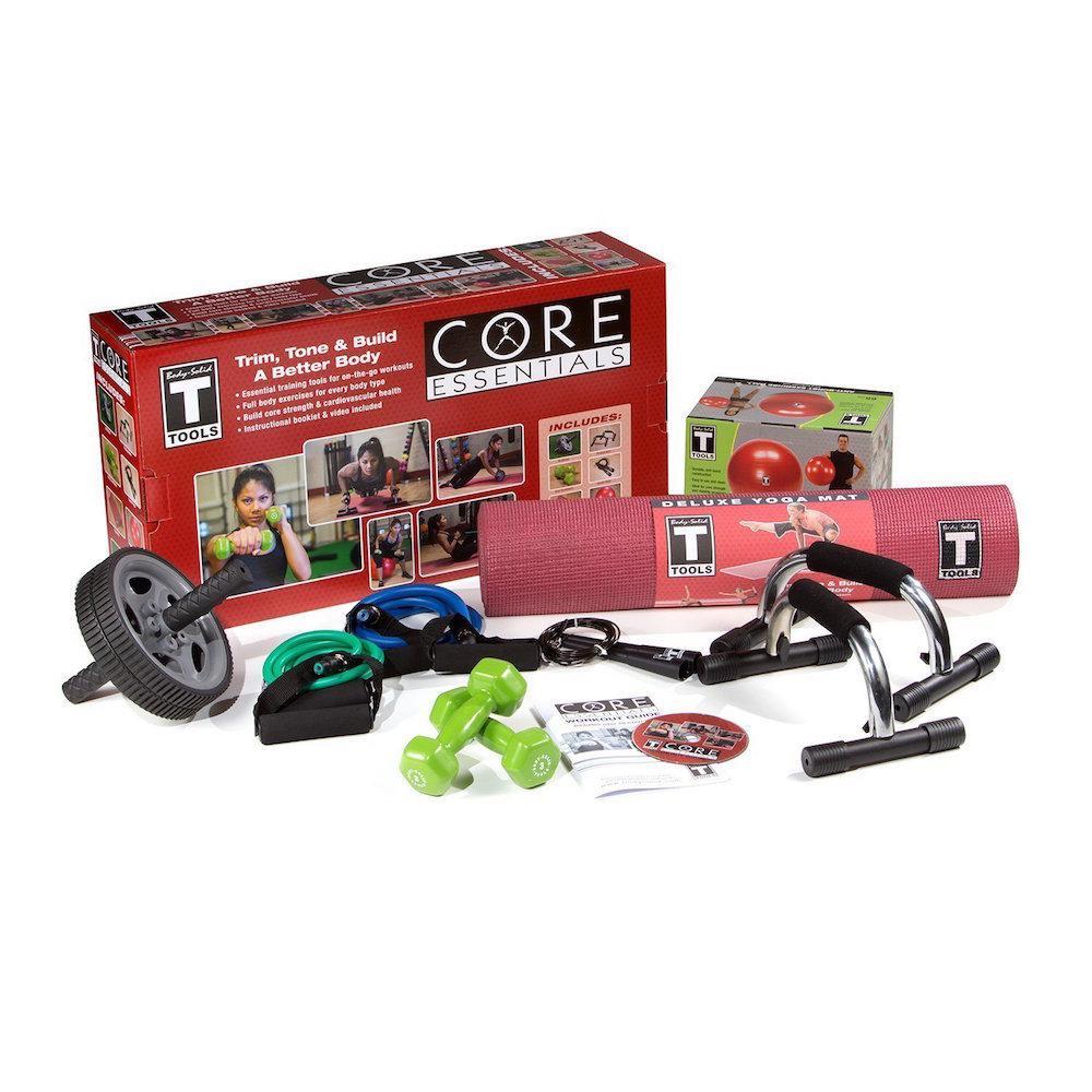 Body-Solid Tools Core Essentials Package Home Gym - Best Fitness Equipment