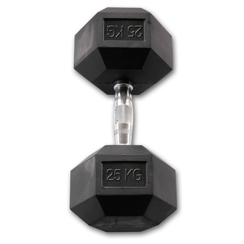 Body Solid Rubber Coated Hex Dumbbell Best Fitness Equipment