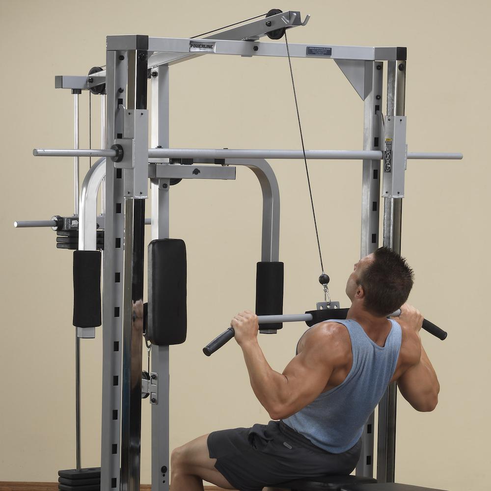 Lat Attachment for Powerline Smith Machine (Smith Machine Not Included)